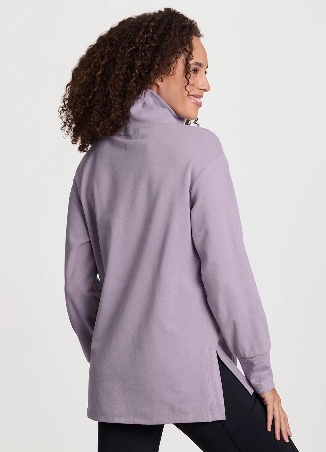 Oliver Relaxed Mock Neck Tunic - Image 7
