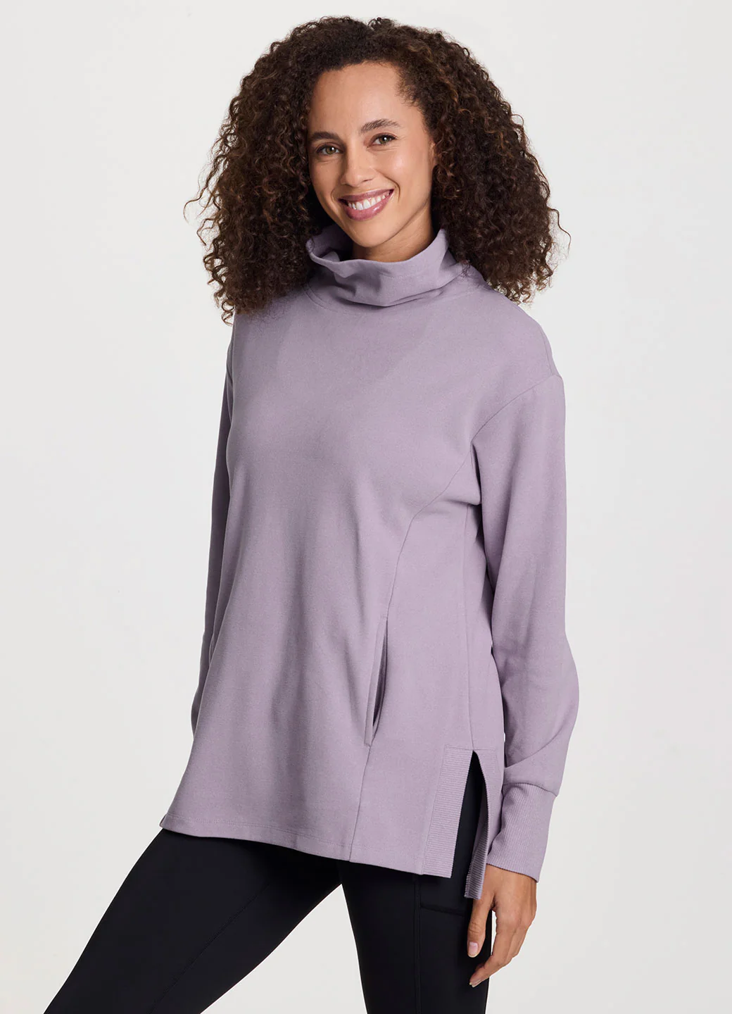 Oliver Relaxed Mock Neck Tunic - Image 9