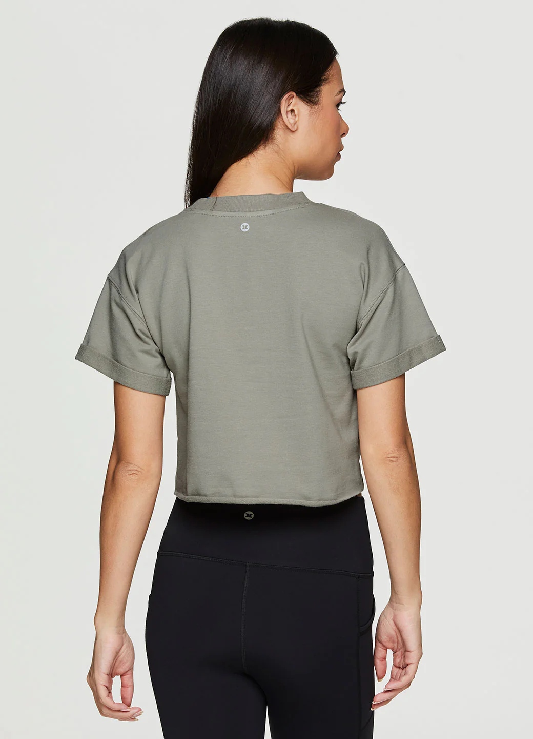 Organic Cotton Everyday Cropped Tee - Image 2