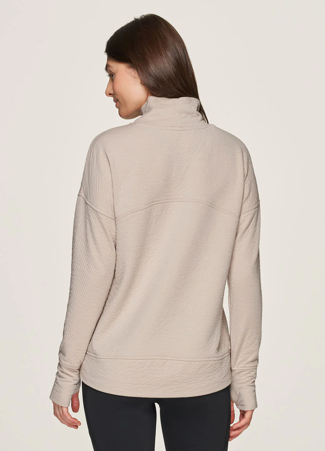 Overlook Jacquard Mock Neck Sweatshirt - Image 10