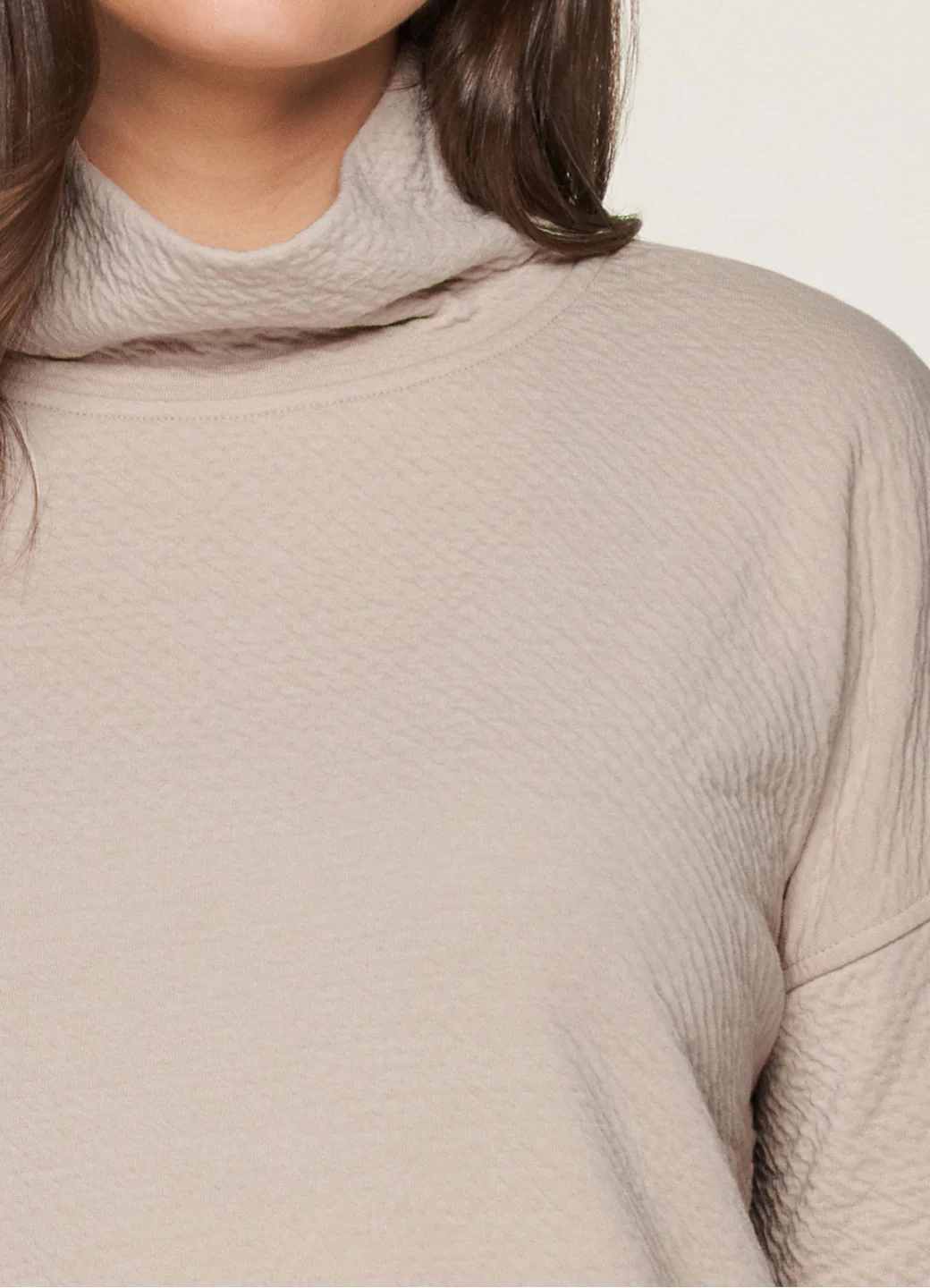 Overlook Jacquard Mock Neck Sweatshirt - Image 13