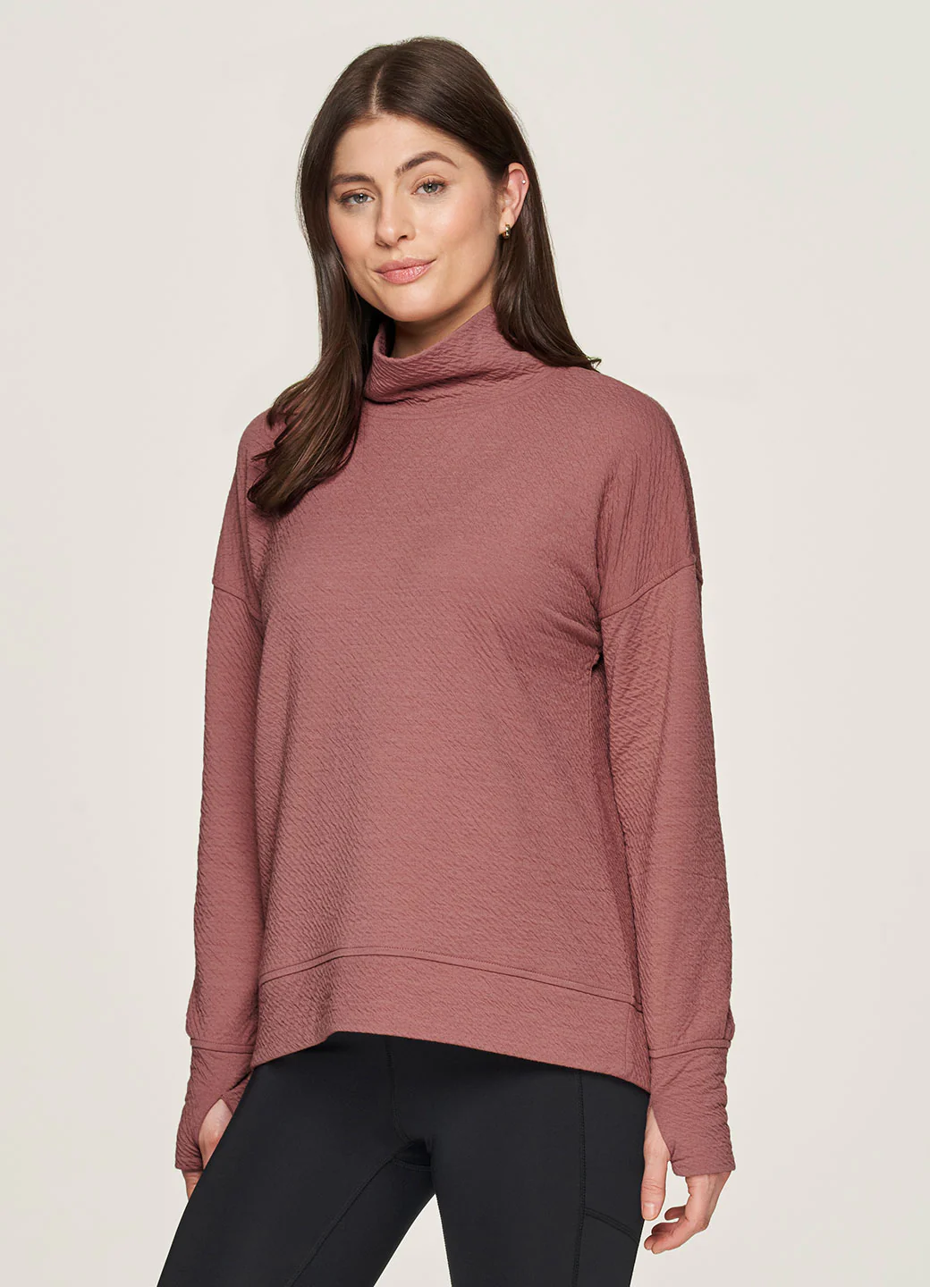 Overlook Jacquard Mock Neck Sweatshirt - Image 14