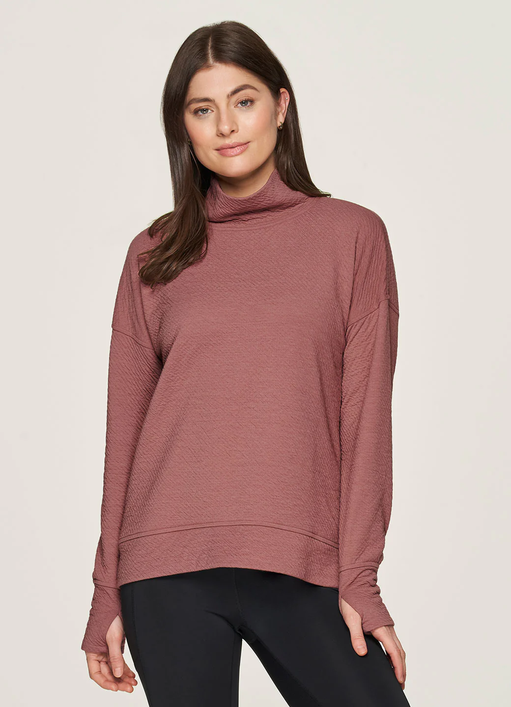 Overlook Jacquard Mock Neck Sweatshirt - Image 16