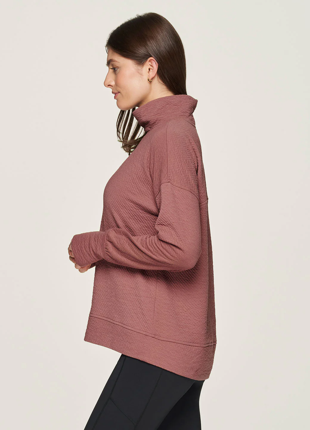 Overlook Jacquard Mock Neck Sweatshirt - Image 17