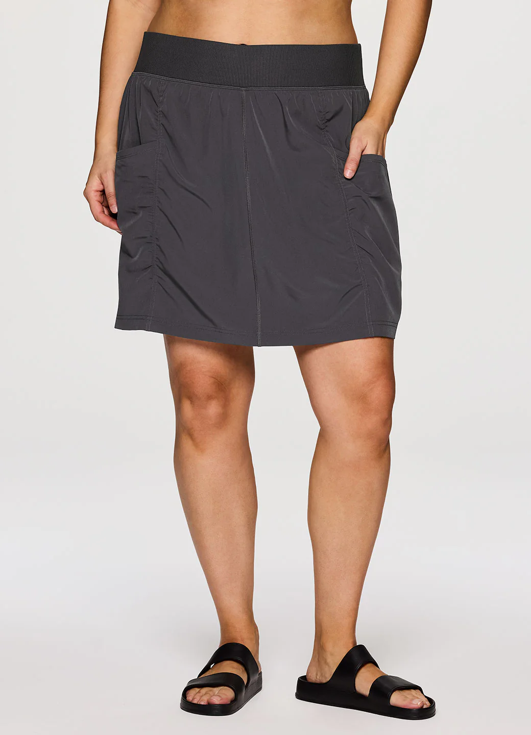 Plus All In Ruched 19" Skort - Image 13