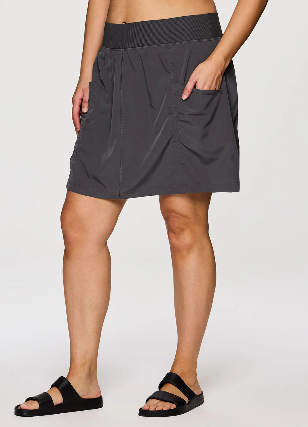 Plus All In Ruched 19" Skort - Image 17