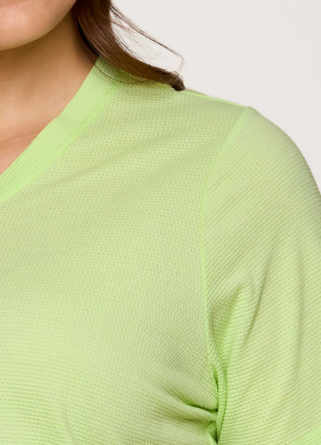 Plus All In Ruched Tee - Image 12
