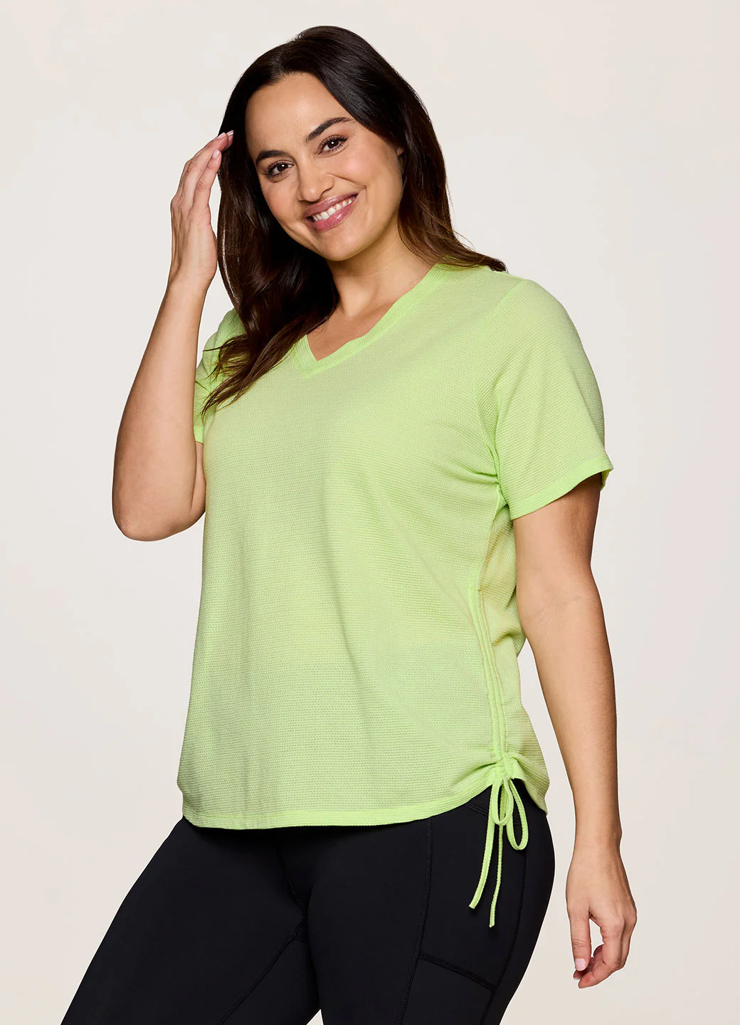 Plus All In Ruched Tee - Image 14