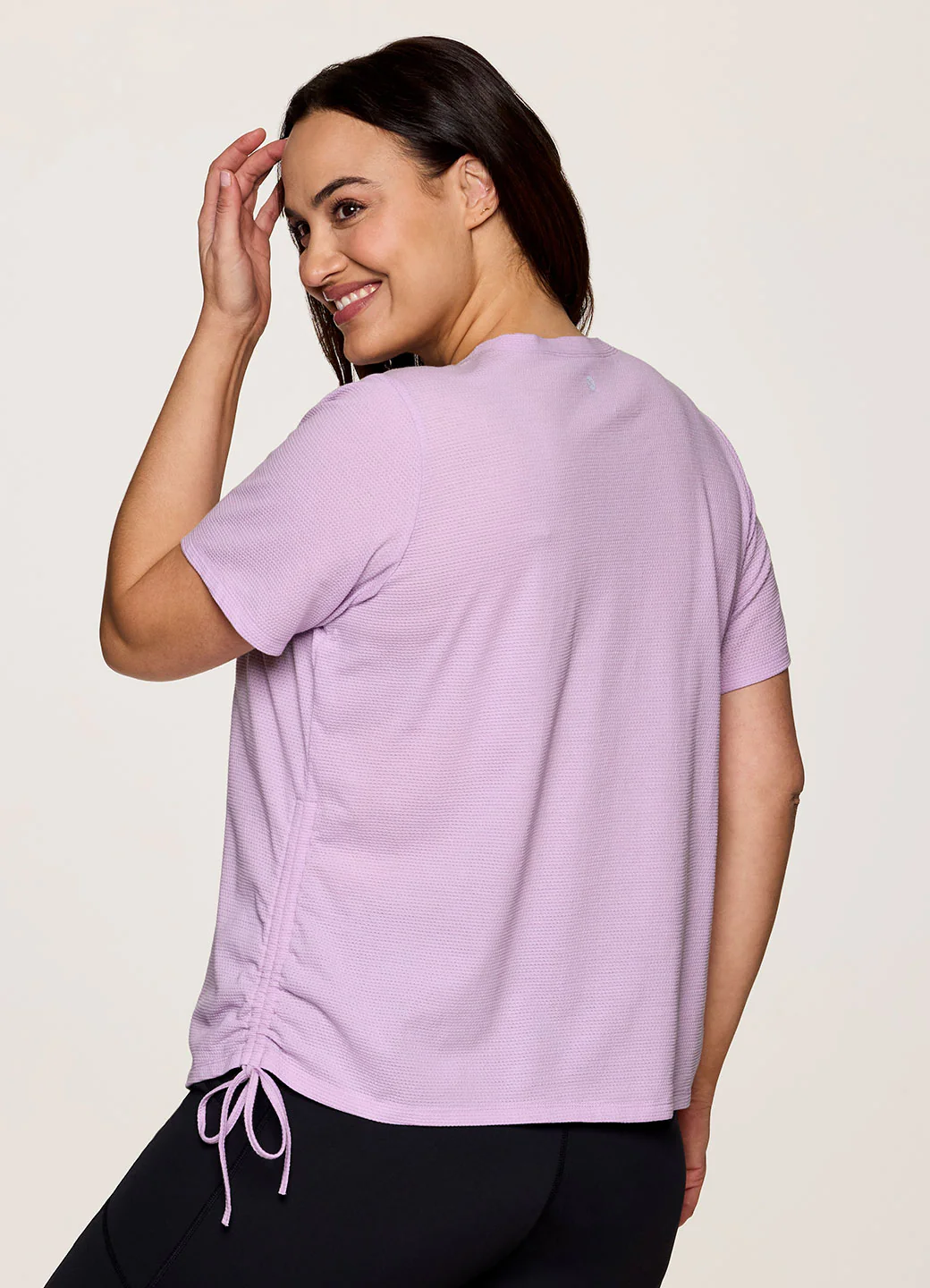 Plus All In Ruched Tee - Image 8