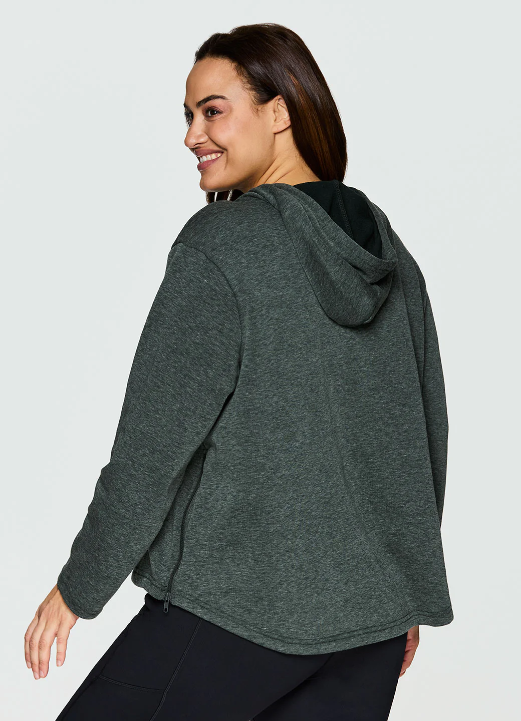 Plus Ashland Fleece Zip Sweatshirt - Image 3