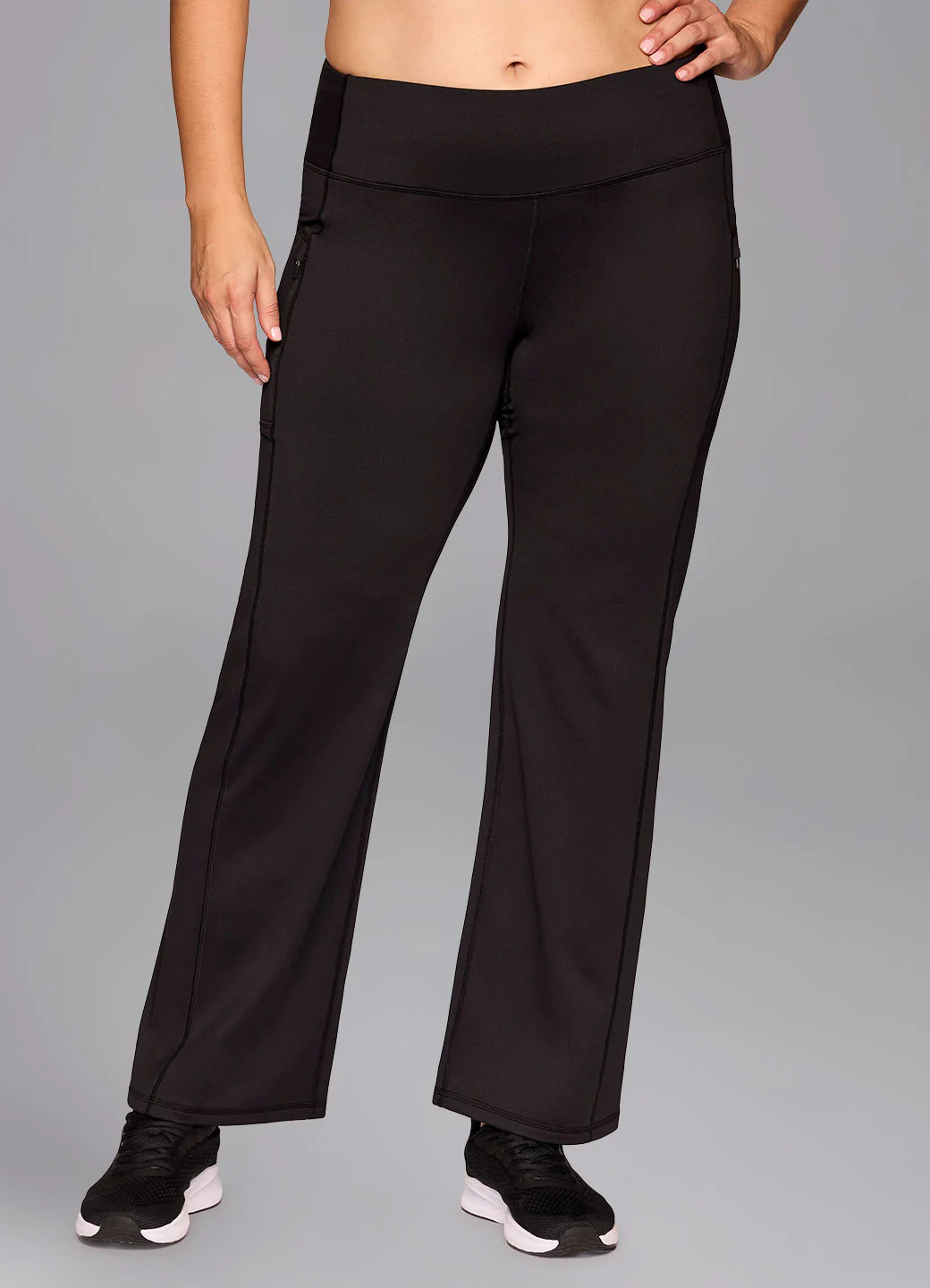 Plus Boost Fleece Lined Bootcut Pant - Image 4