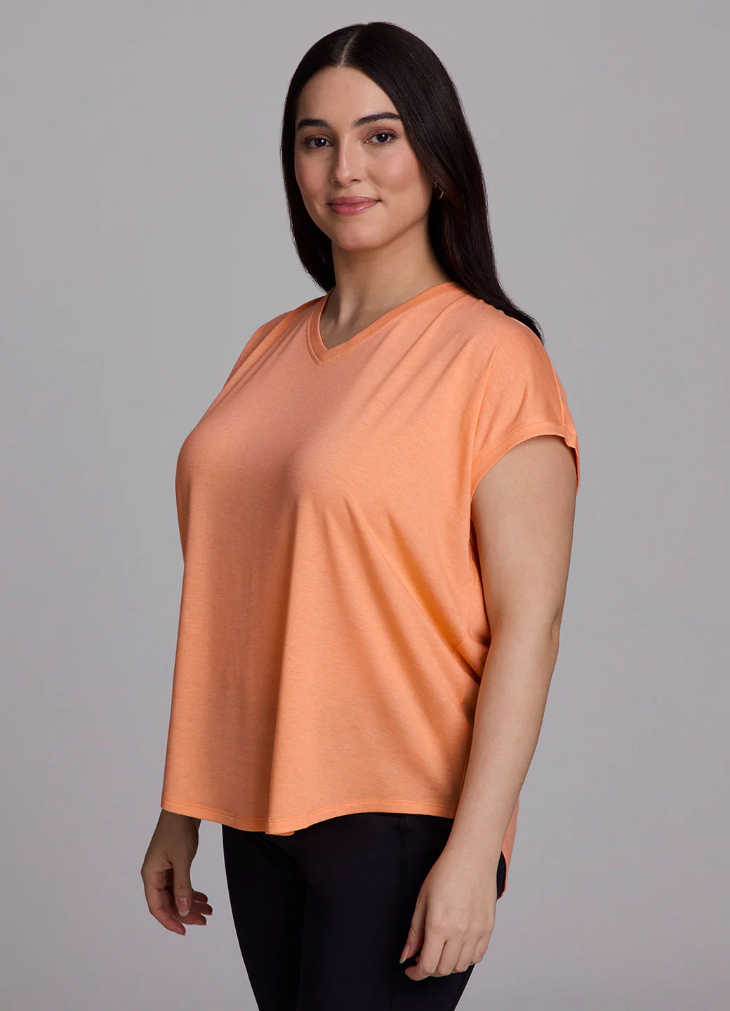 Plus Breezy Hi Low Tee - Image 11