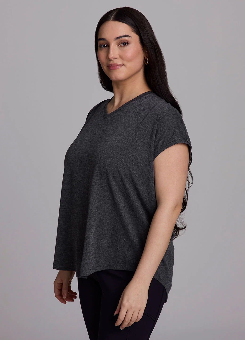 Plus Breezy Hi Low Tee - Image 7