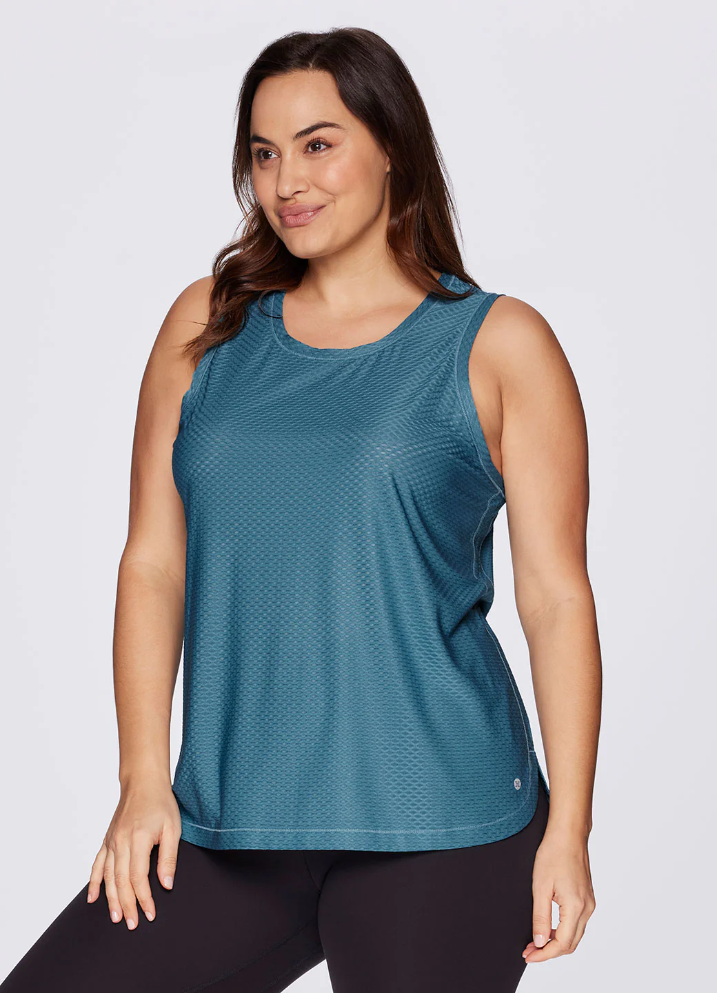 Plus Breezy Keyhole Tunic Tank - Image 10