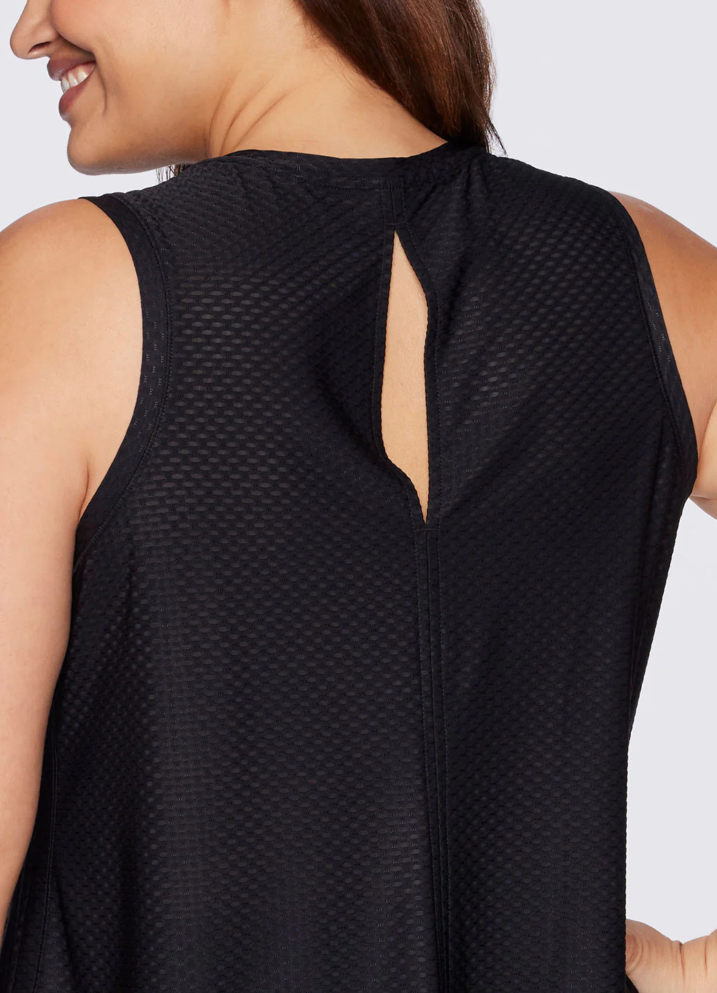 Plus Breezy Keyhole Tunic Tank - Image 13
