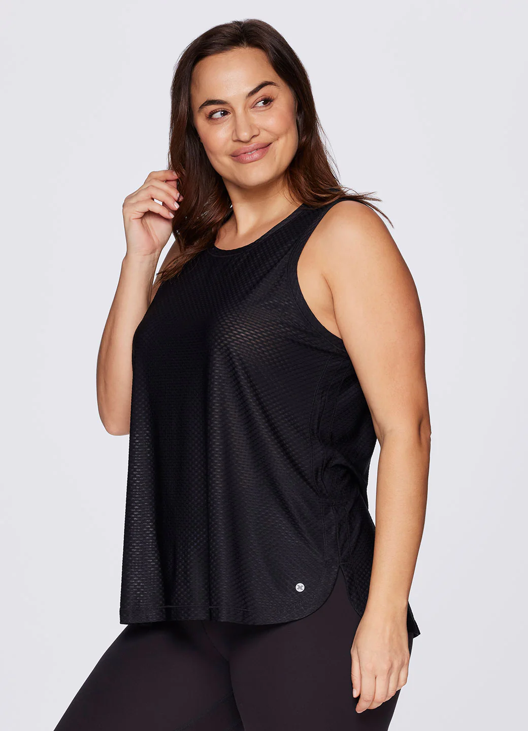 Plus Breezy Keyhole Tunic Tank - Image 15