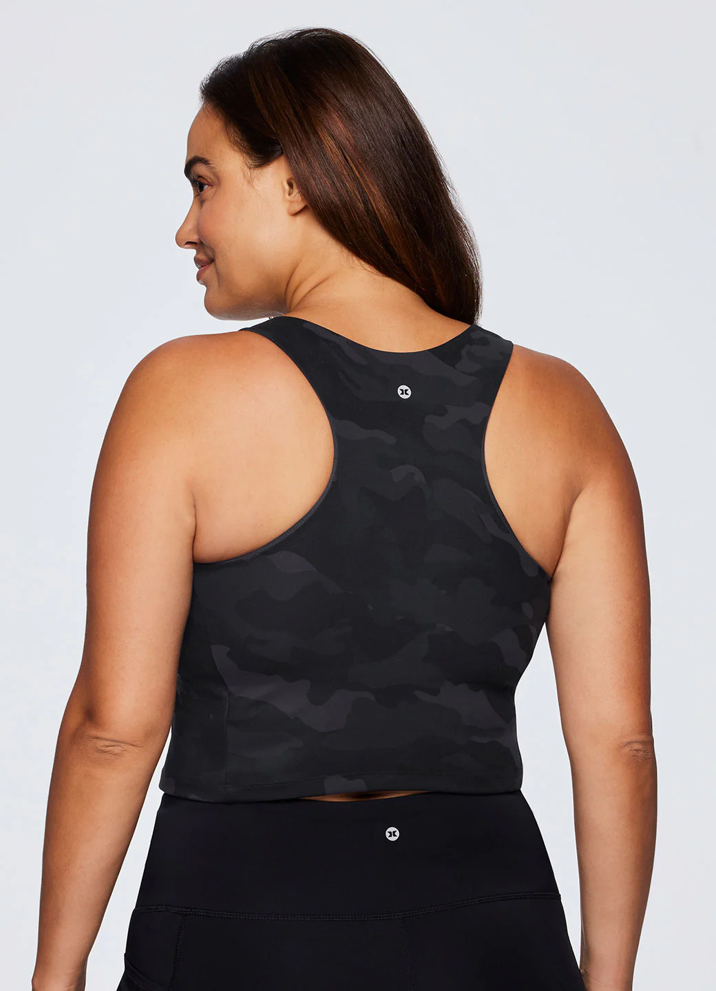 Plus Camo Shelf Bra Tank - Image 2
