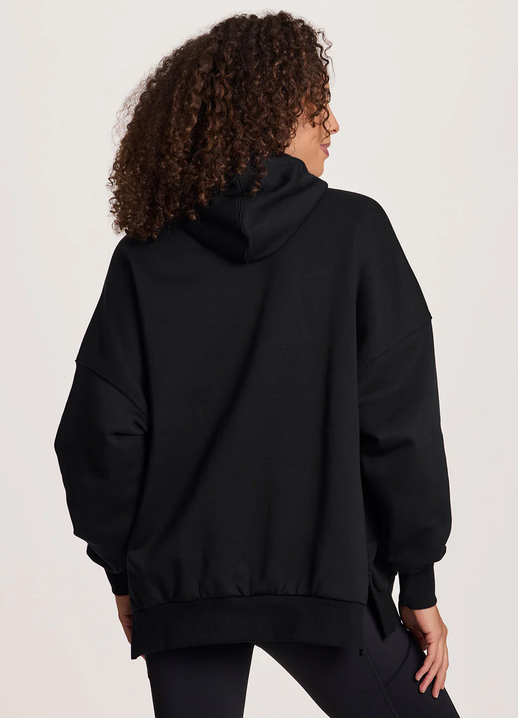 Plus Everyday Go-To Oversized Fleece Hoodie - Image 2