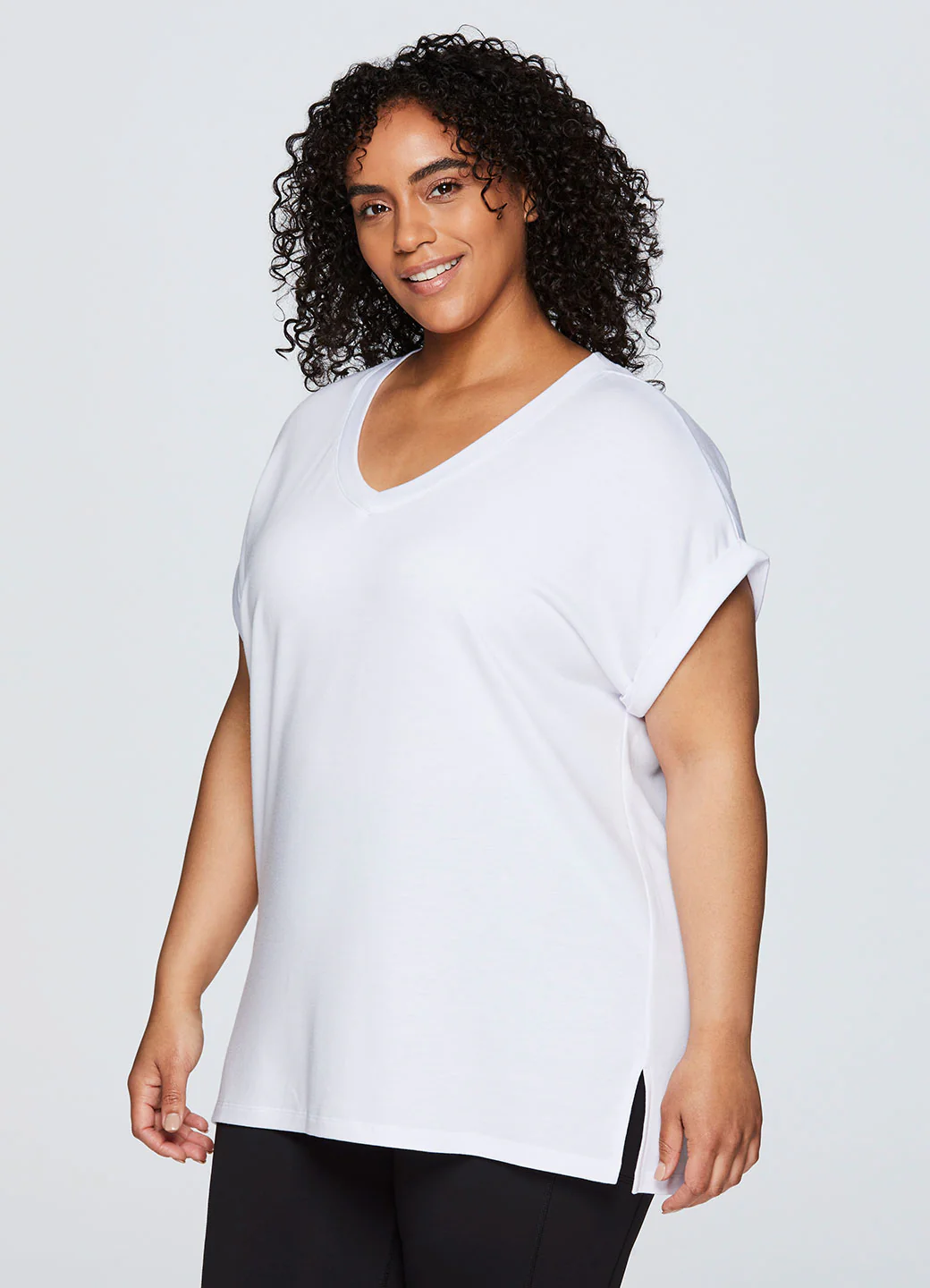 Plus Everyday V-Neck Tunic - Image 11