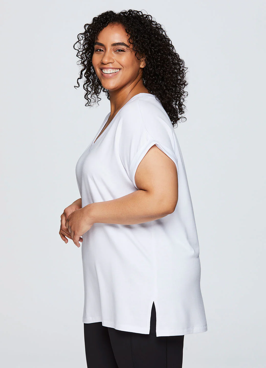 Plus Everyday V-Neck Tunic - Image 12