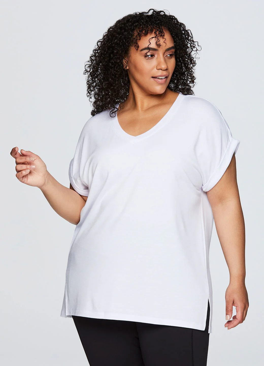 Plus Everyday V-Neck Tunic - Image 13