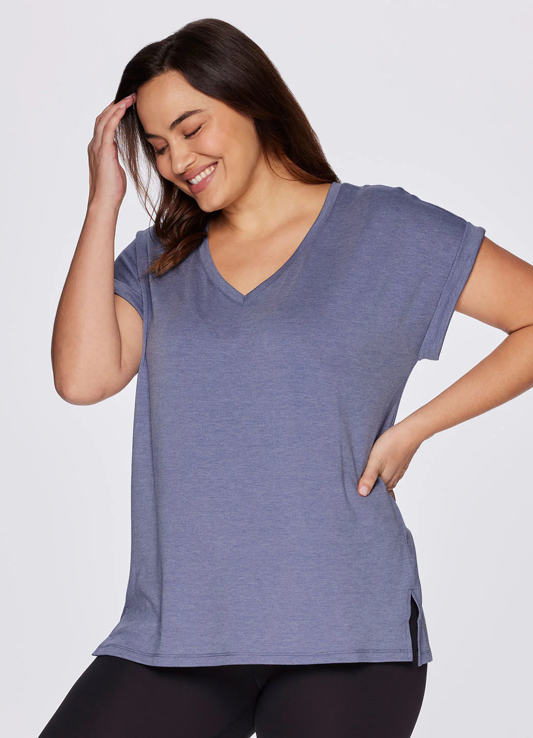 Plus Everyday V-Neck Tunic - Image 16