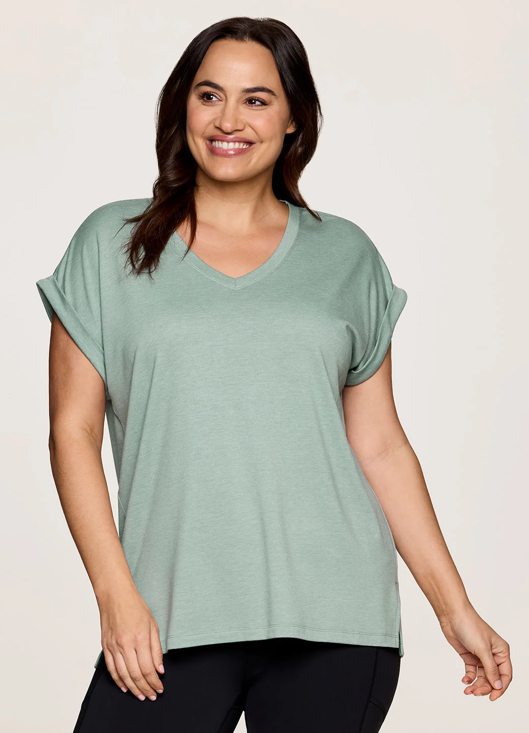 Plus Everyday V-Neck Tunic - Image 5
