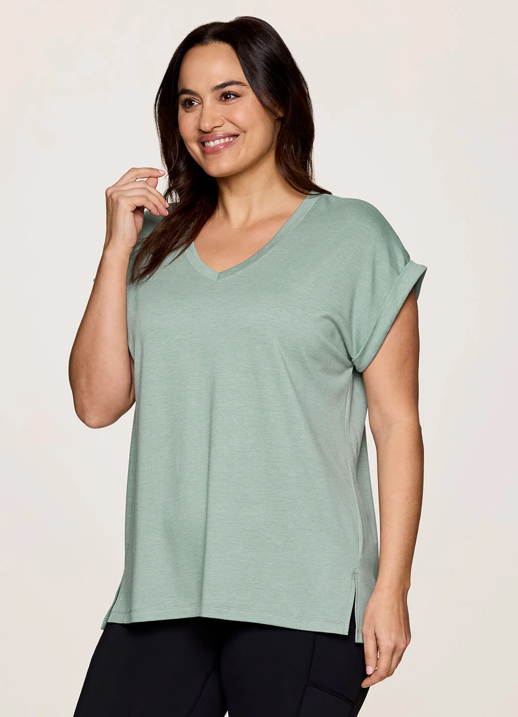 Plus Everyday V-Neck Tunic - Image 7
