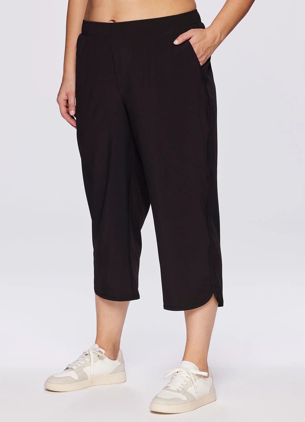 Plus Gabby Weekend Wide Leg Capri - Image 13