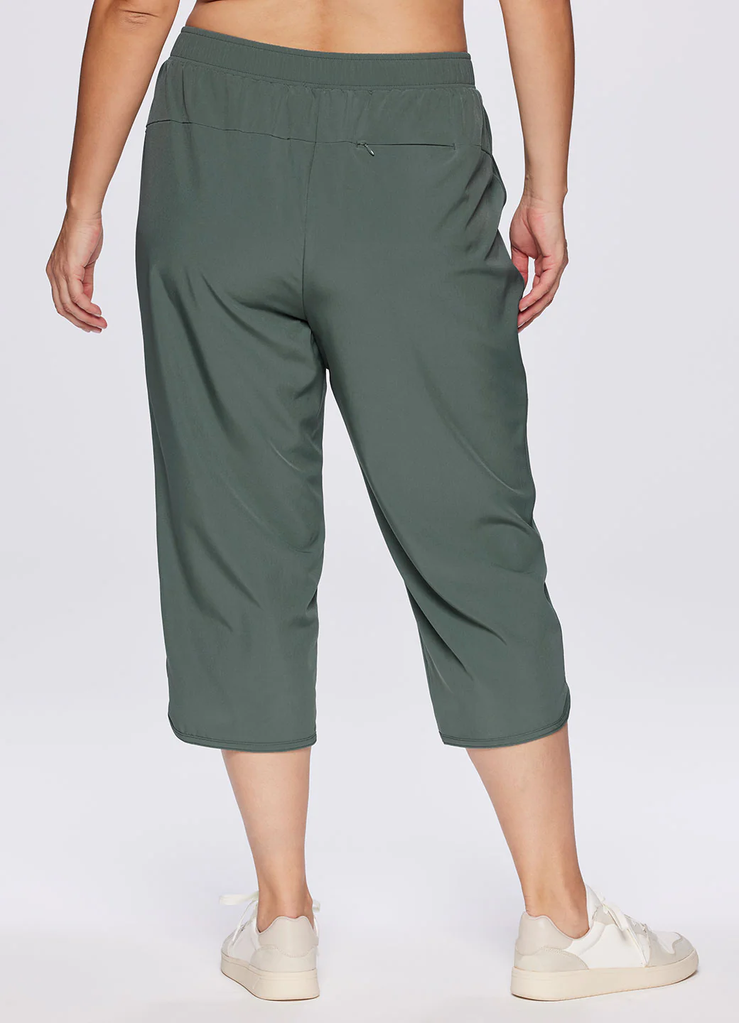 Plus Gabby Weekend Wide Leg Capri - Image 2