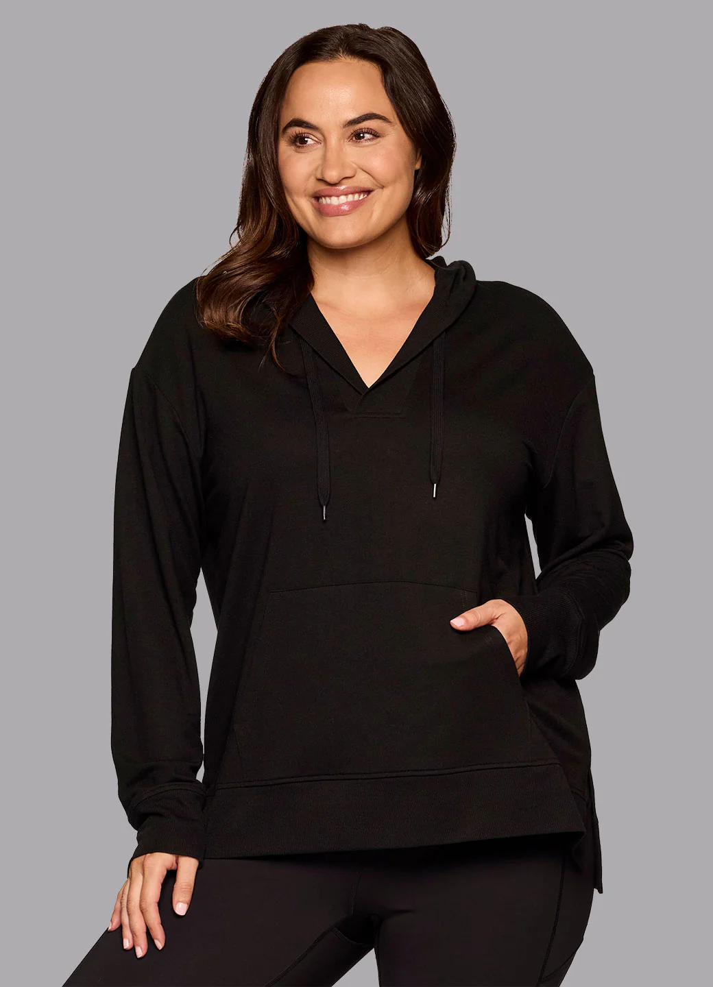 Plus Long Weekend Hoodie Tunic