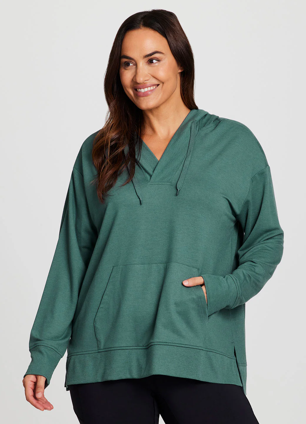 Plus Long Weekend Hoodie Tunic - Image 16