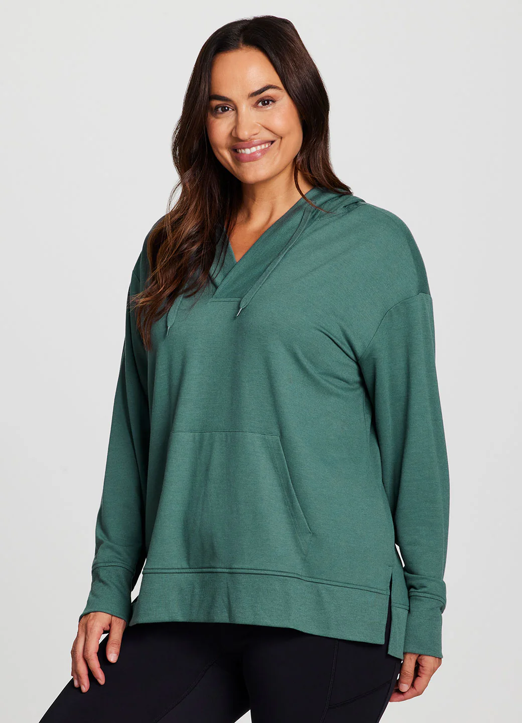 Plus Long Weekend Hoodie Tunic - Image 18