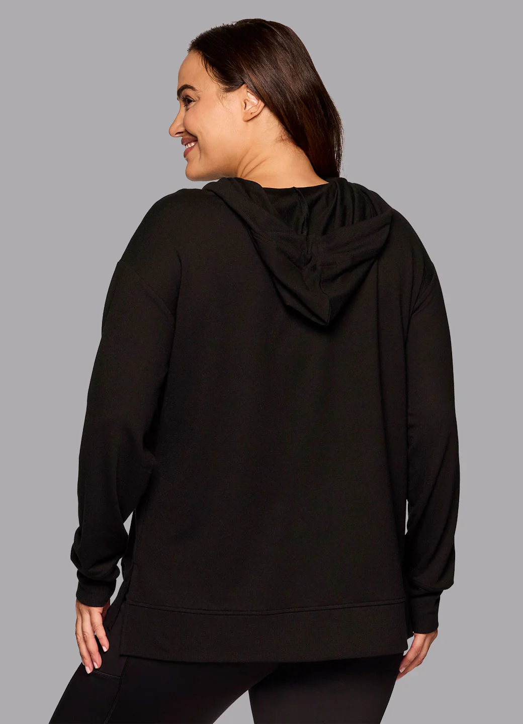 Plus Long Weekend Hoodie Tunic - Image 2