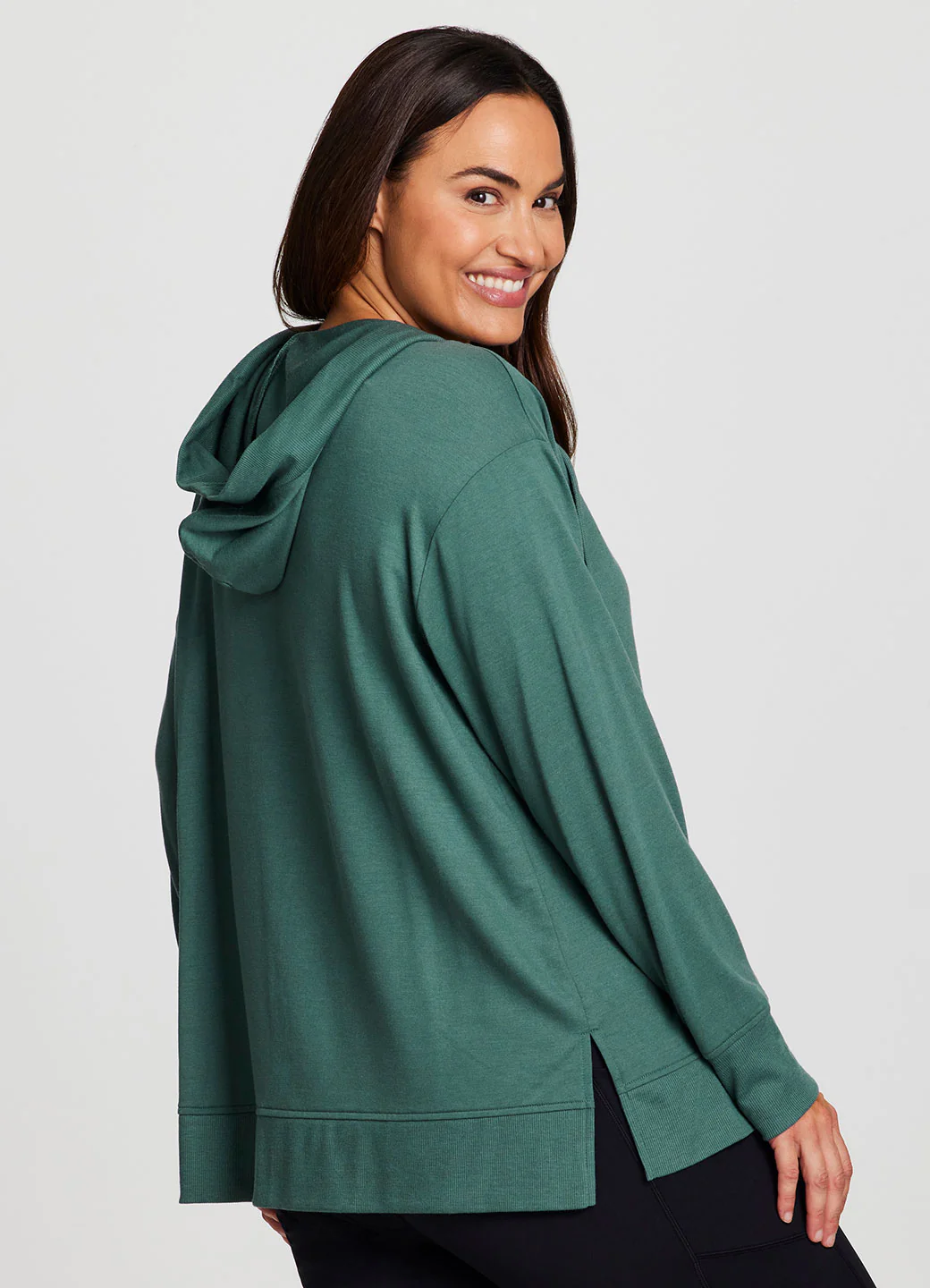 Plus Long Weekend Hoodie Tunic - Image 20