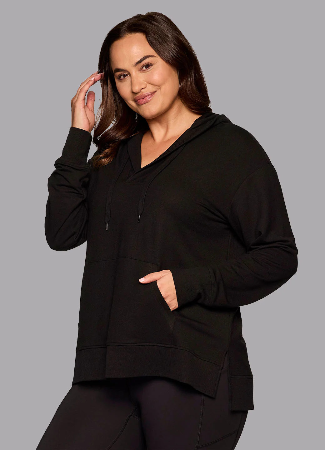 Plus Long Weekend Hoodie Tunic - Image 3