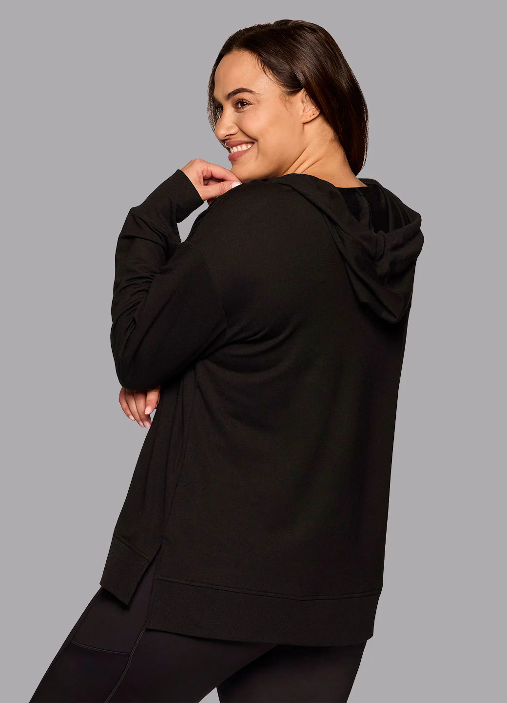 Plus Long Weekend Hoodie Tunic - Image 5