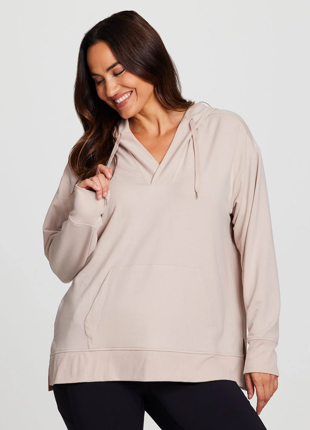 Plus Long Weekend Hoodie Tunic - Image 6