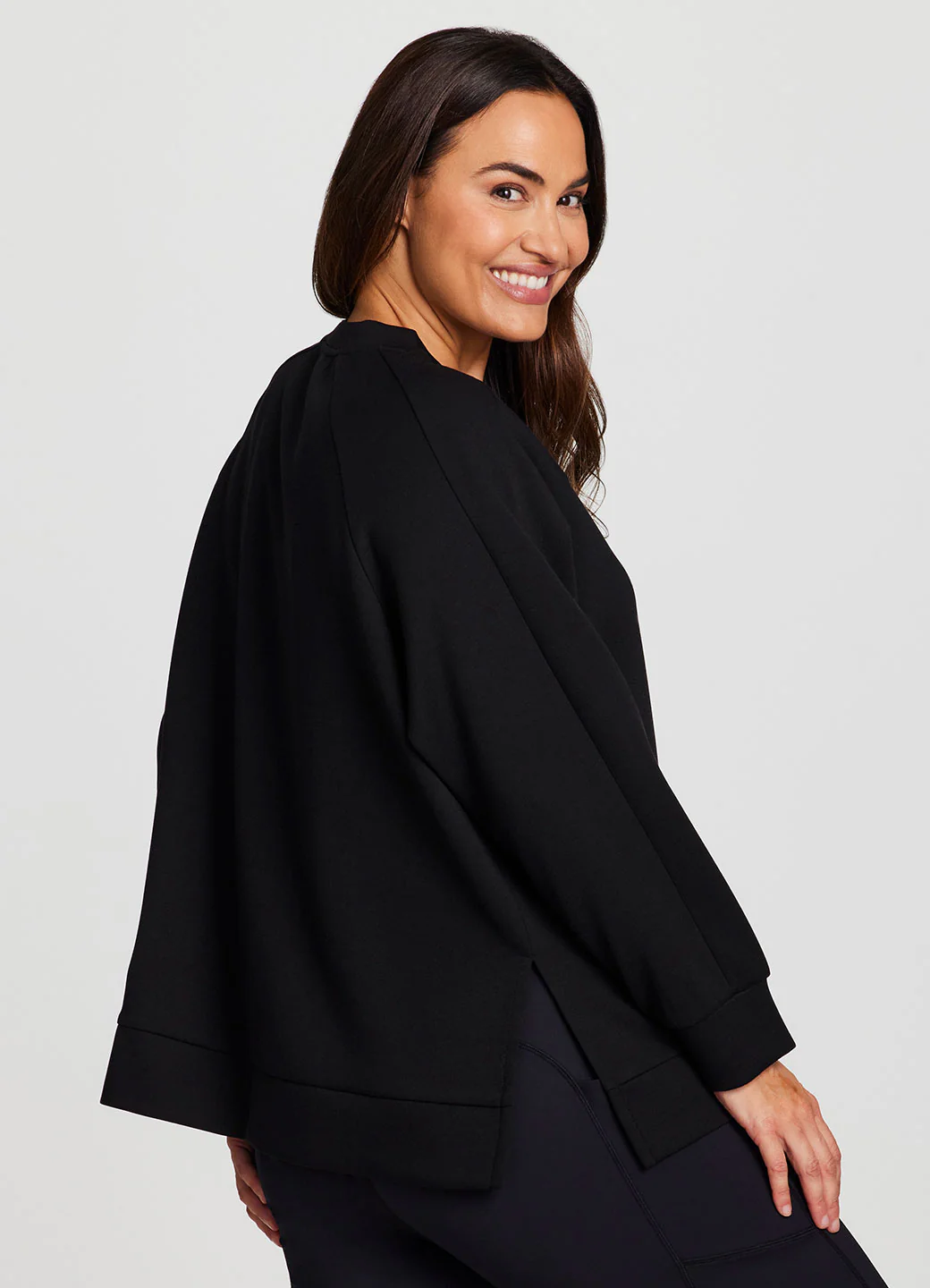 Plus LuxeSoft Crewneck Tunic - Image 10