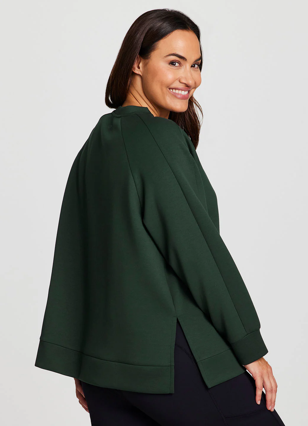 Plus LuxeSoft Crewneck Tunic - Image 15