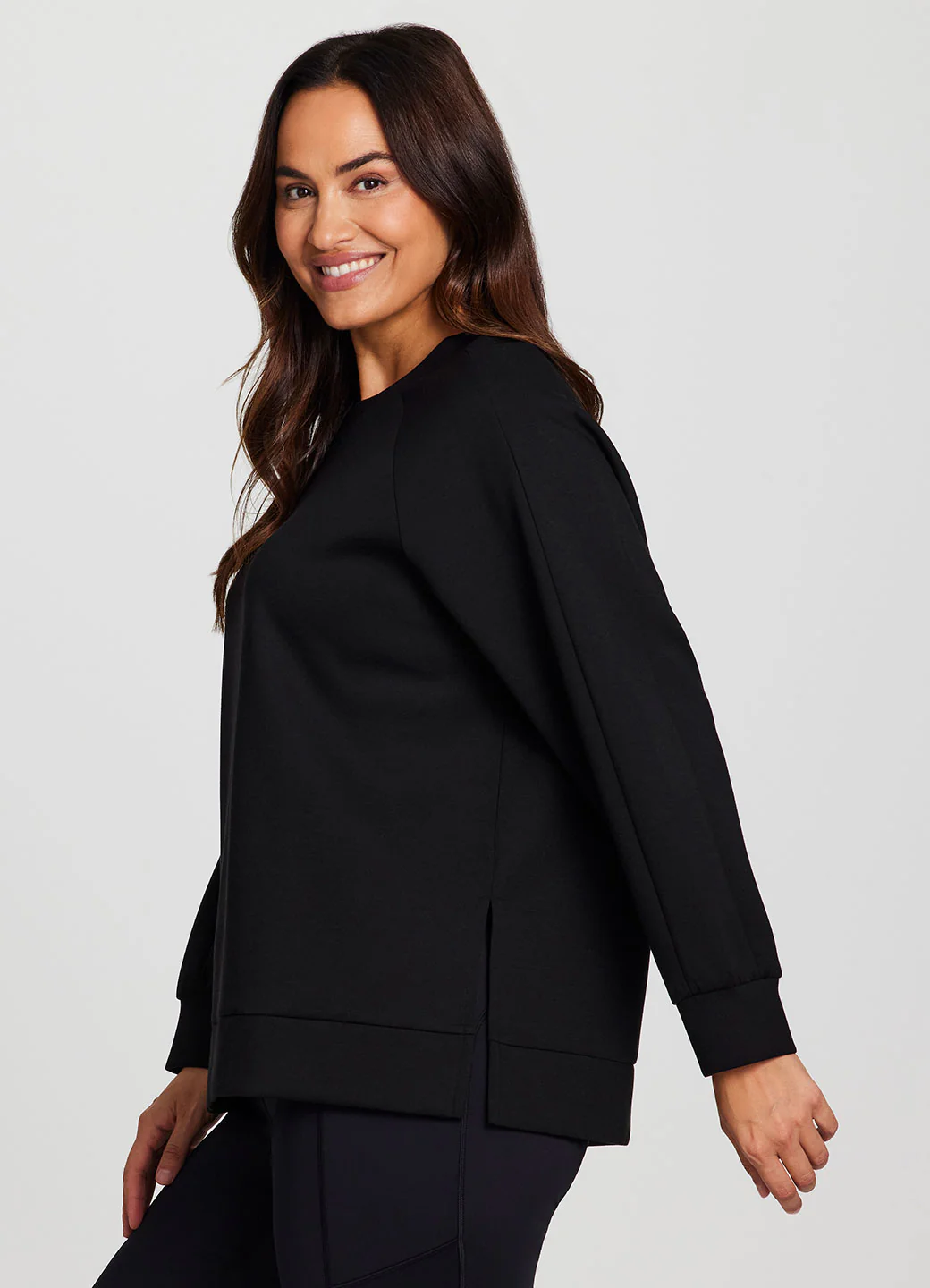 Plus LuxeSoft Crewneck Tunic - Image 3