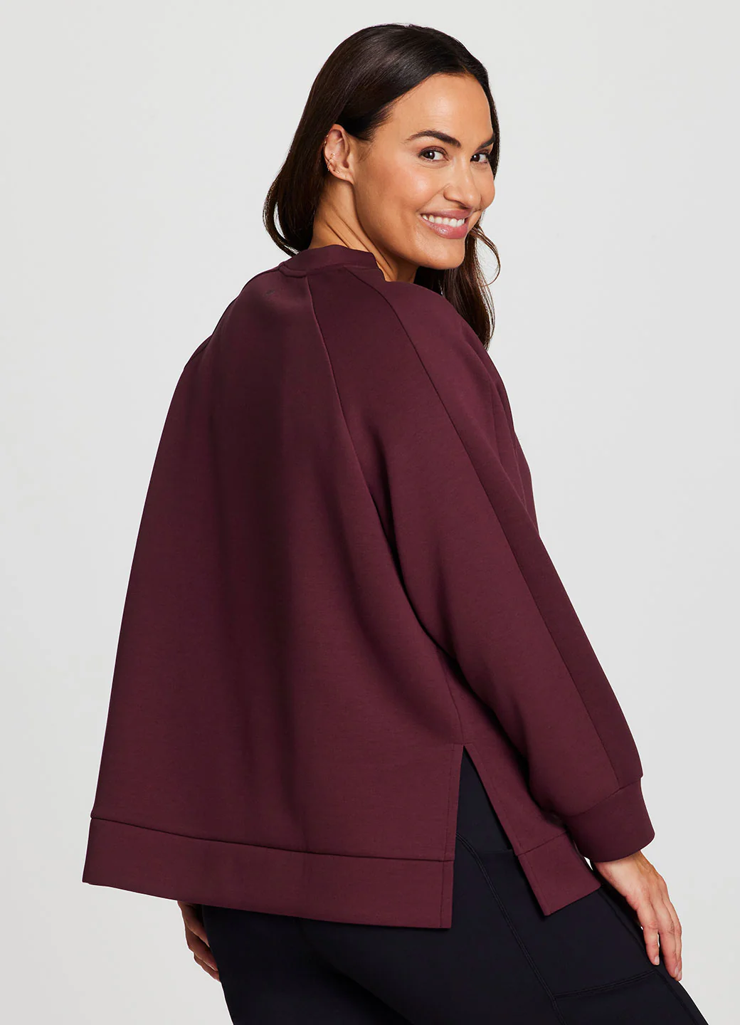 Plus LuxeSoft Crewneck Tunic - Image 9