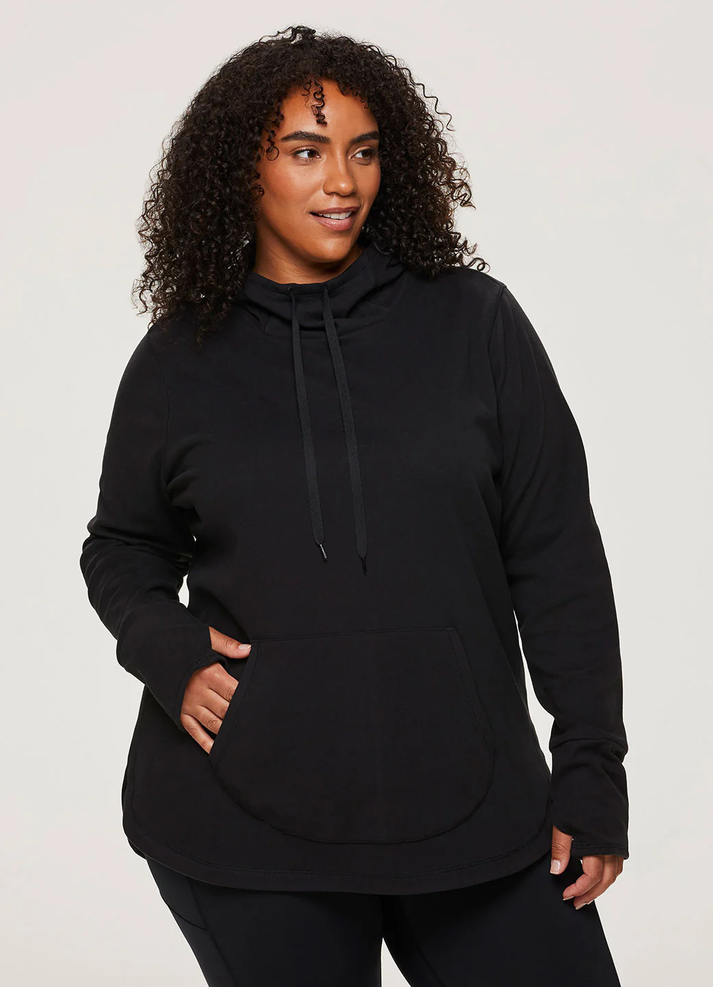 Plus Oliver Plush Hoodie Tunic Sweatshirt - Image 11