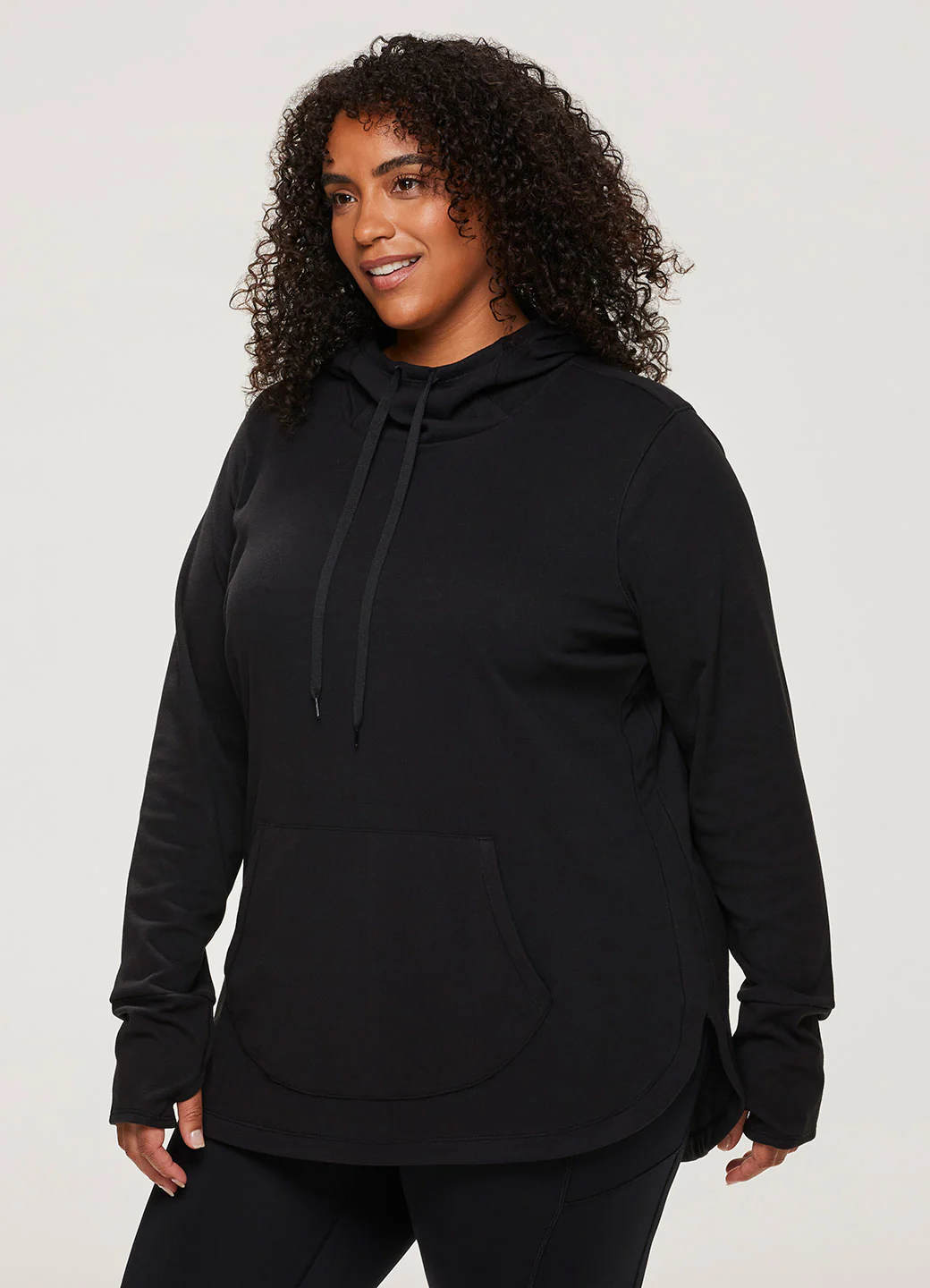 Plus Oliver Plush Hoodie Tunic Sweatshirt - Image 13