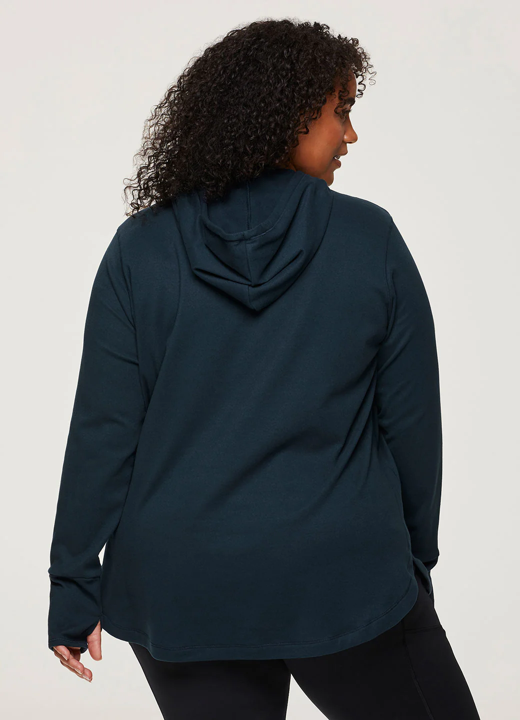 Plus Oliver Plush Hoodie Tunic Sweatshirt - Image 7