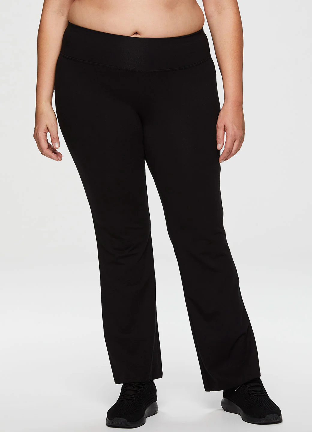 Plus Prime Cotton Spandex Boot Cut Yoga Pant - Image 3