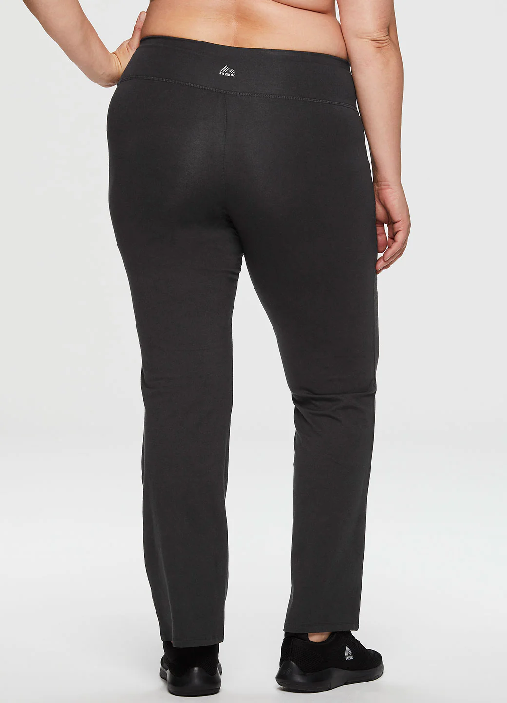 Plus Prime Cotton Spandex Boot Cut Yoga Pant - Image 6
