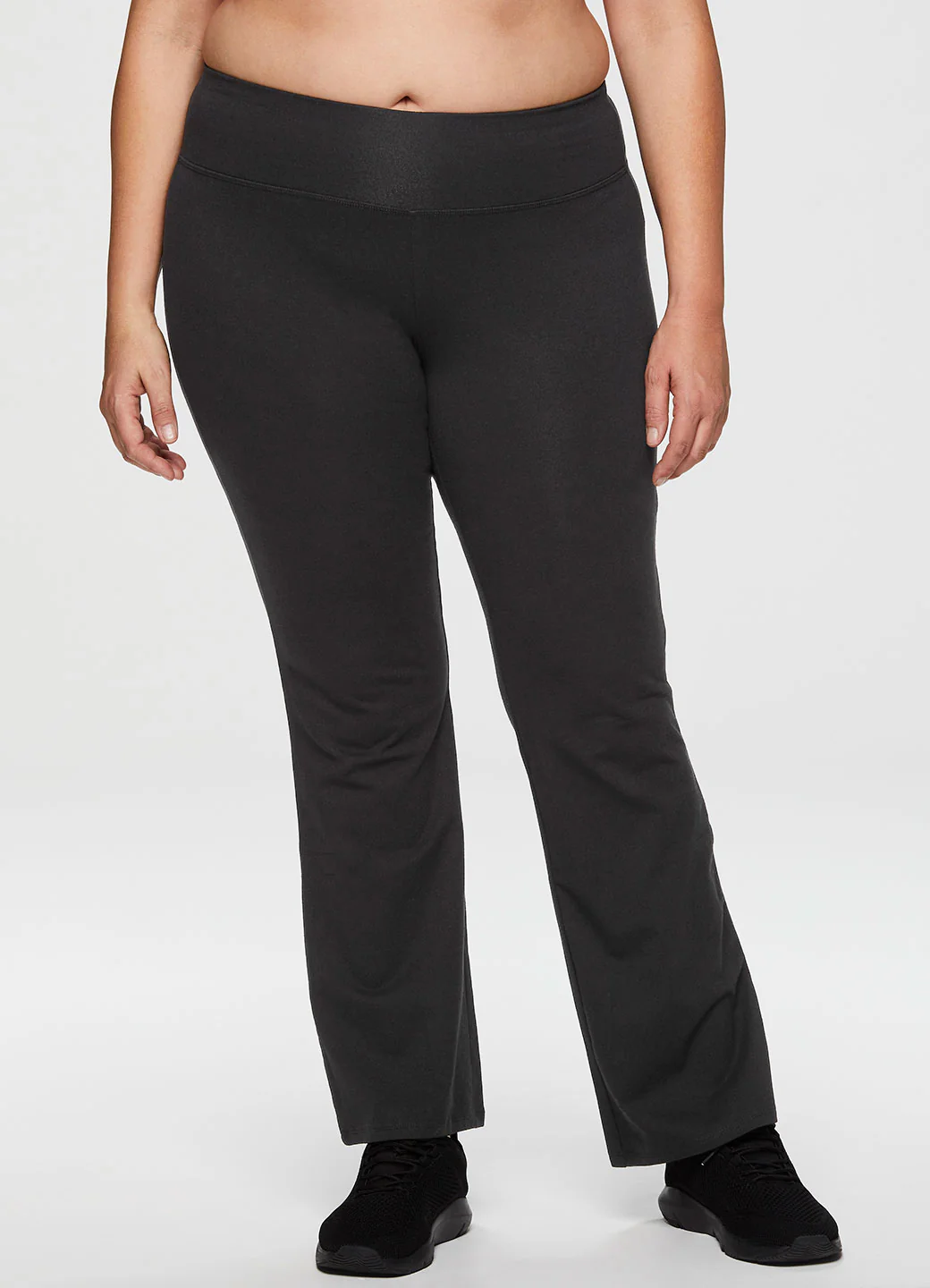 Plus Prime Cotton Spandex Boot Cut Yoga Pant - Image 7