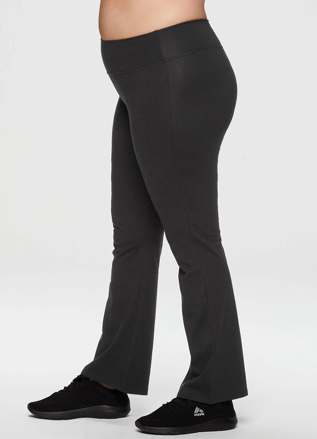 Plus Prime Cotton Spandex Boot Cut Yoga Pant - Image 8