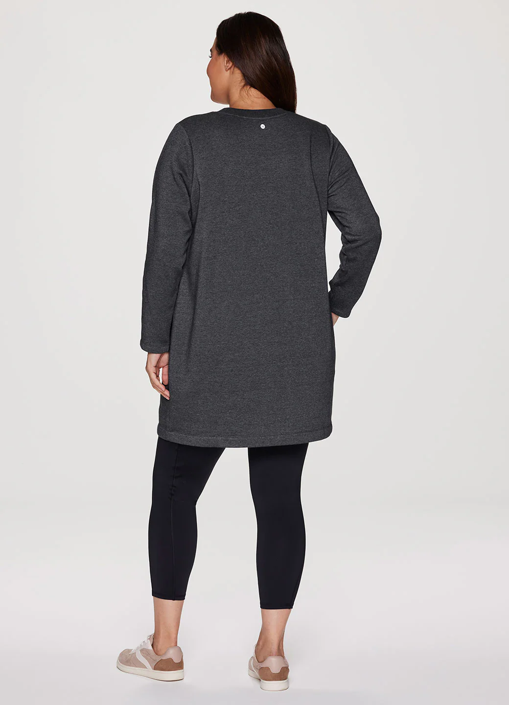 Plus Prime Fleece Crewneck Dress - Image 2
